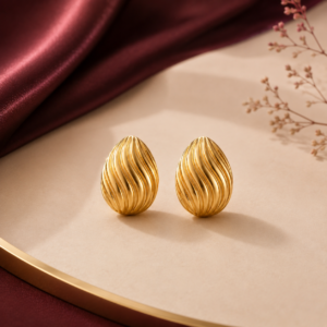 Wave Dome Earrings