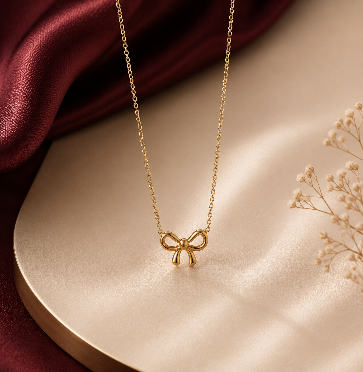 Elysian Bow Necklace - Image 3