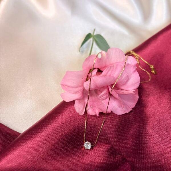 Celeste Solitaire Necklace